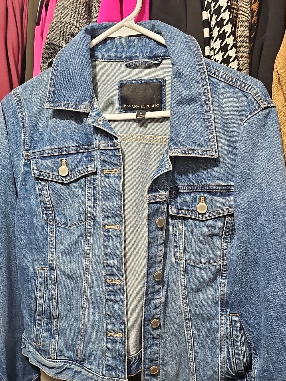 Banana Republic Light Blue Denim Jean Jacket